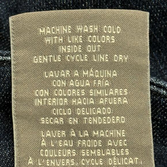 Melissa Mccarthy Seven 7 Shorts 22W Blue Denim Girlfriend Stretch Actual 44X4 - Picture 5 of 8